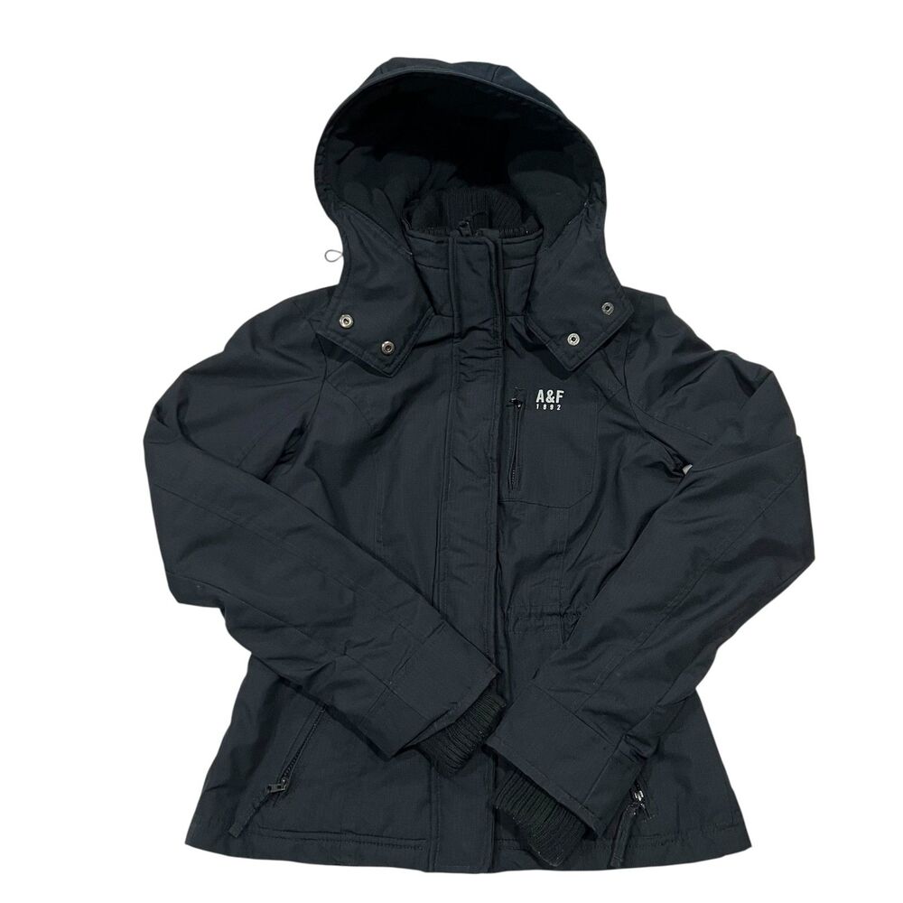 Abercrombie & Fitch All-Season Weather Warrior Parka Black Size XS